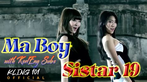 ma boy lyrics|sistar19 ma boy lyrics english.